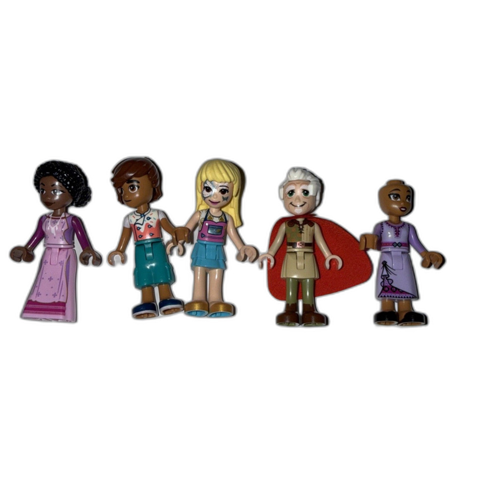 LEGO Friends Disney Wish Mini Doll Lot Sabino Sakina Leo Stephanie Figures